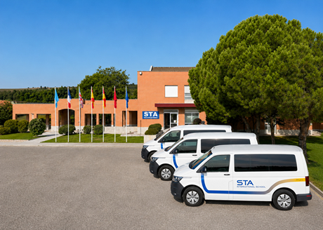 Autocares para transporte escolar del colegio